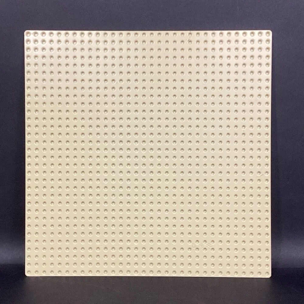 Lego Base Plates - Gray & Beige - 48x48 & 32x32 - 15